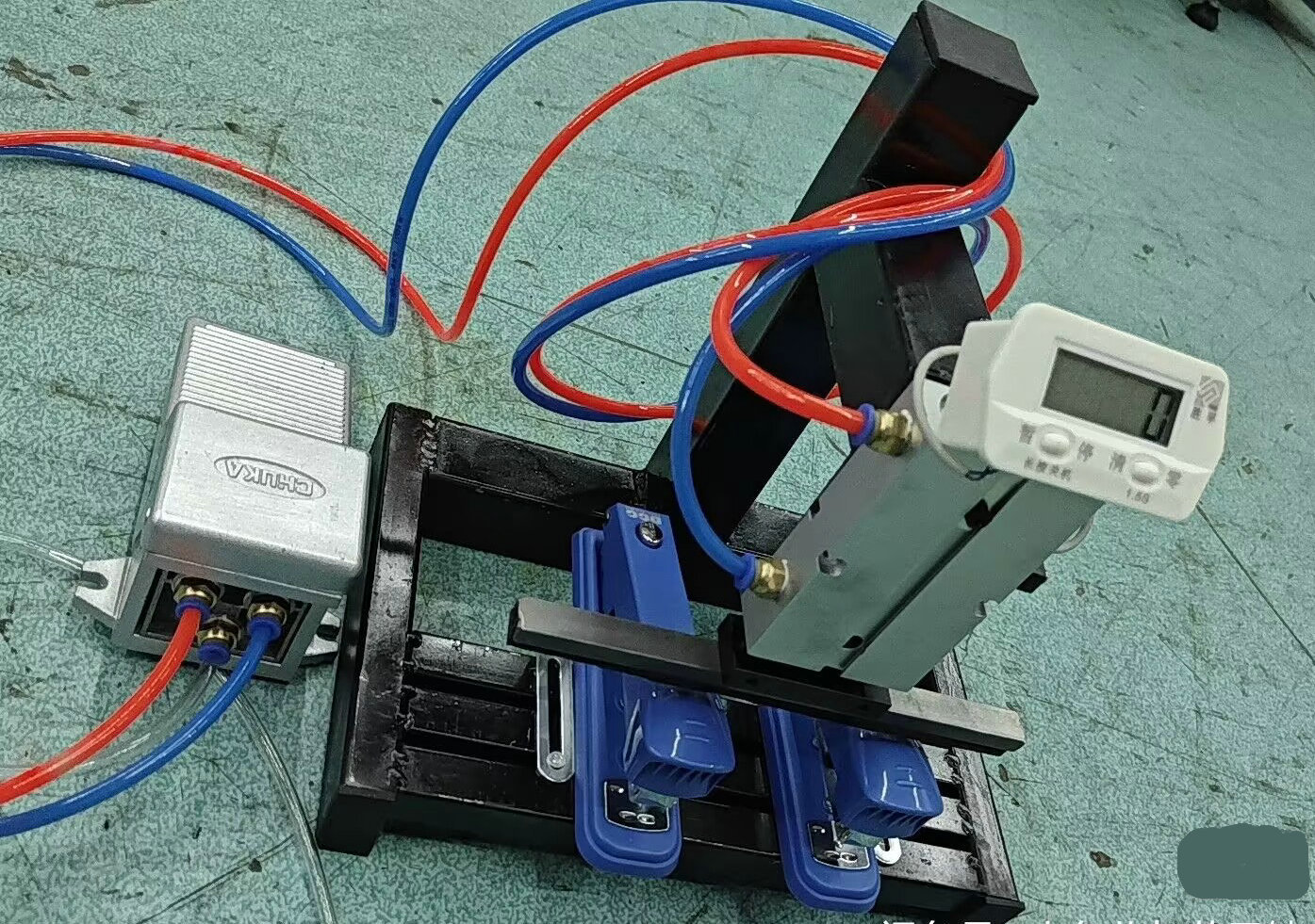 2024 All-new upgraded 2nd generation electric fully automatic heavy-duty pneumatic factory paper card head stapler, commercial small quick binding machine manufacturer pic 6