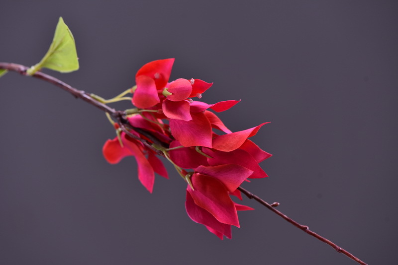 Wholesale of high-end artificial flowers such as long-branch bougainvillea, ins popular soft decoration artificial flowers, hotel lobbies and shopping mall decorations pic 6