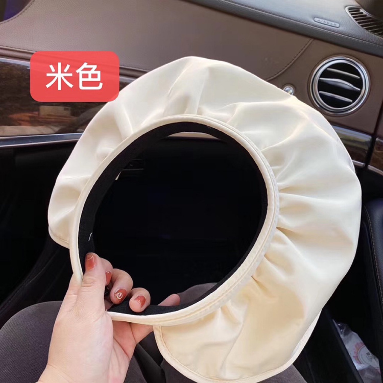 2020新款东大门韩国贝壳帽防空顶防晒帽微商爆款发箍帽子抖音同款详情6