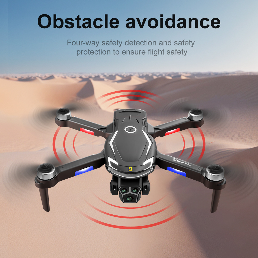 新款跨境儿童玩具遥控飞机 航拍高清8K长续航四轴无刷无人机drone详情14