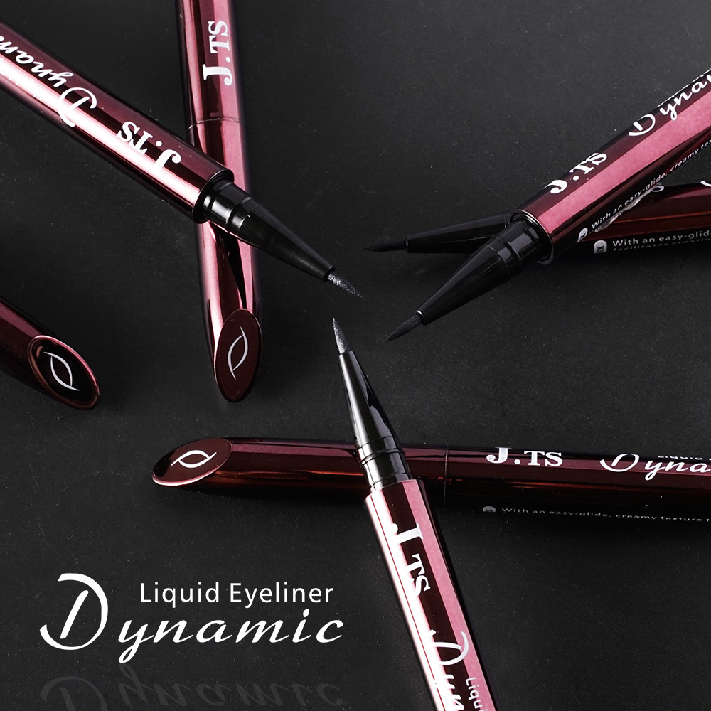 J.TS eyeliner liquid pen is waterproof and sweat-proof, with a fine tip that forms in one stroke. It is easy for beginners to handle and a new cross-border product that is a bestseller pic 9