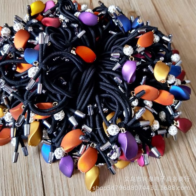 Wholesale supply of one-yuan store headwear, red pearl hair accessories, crystal pearl hair bands, Korean-style hair bands, one-yuan accessories pic 4