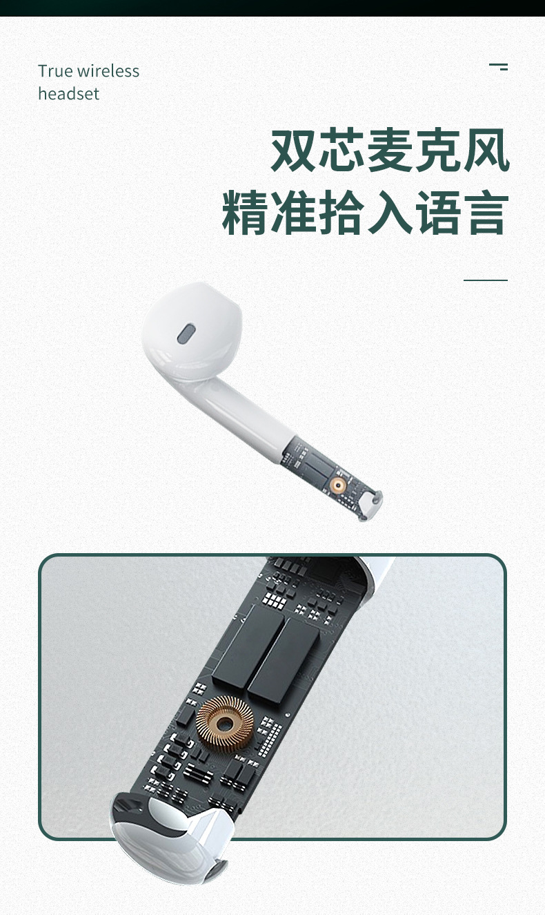 华强北pro4代蓝牙耳机 pro5真无线pro6音乐游戏tws耳机礼品跨境详情22