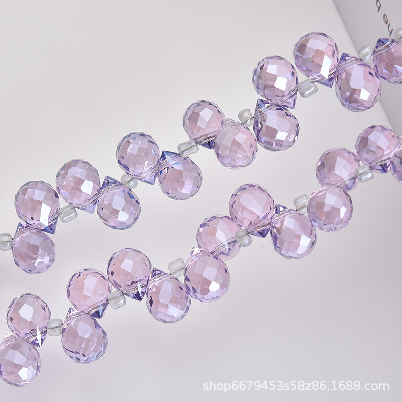 水晶横孔草莓珠468串珠DIY手工耳环饰品手链项链配件材料散珠详情8