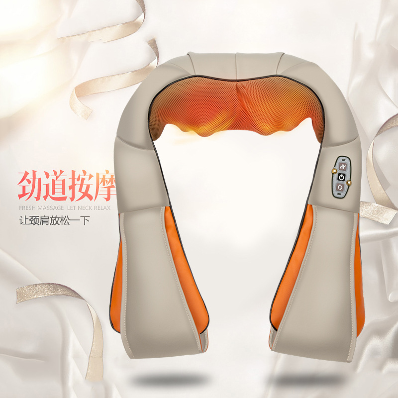 Cervical massager shawl Red light home shoulder and neck kneading electric shoulder and neck massager for waist and shoulders pic 11