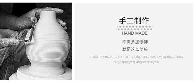 New Chinese-style blue and white landscape hand-painted general jars, Jingdezhen ceramic vases, storage jars, decorative ornaments and handicrafts pic 7