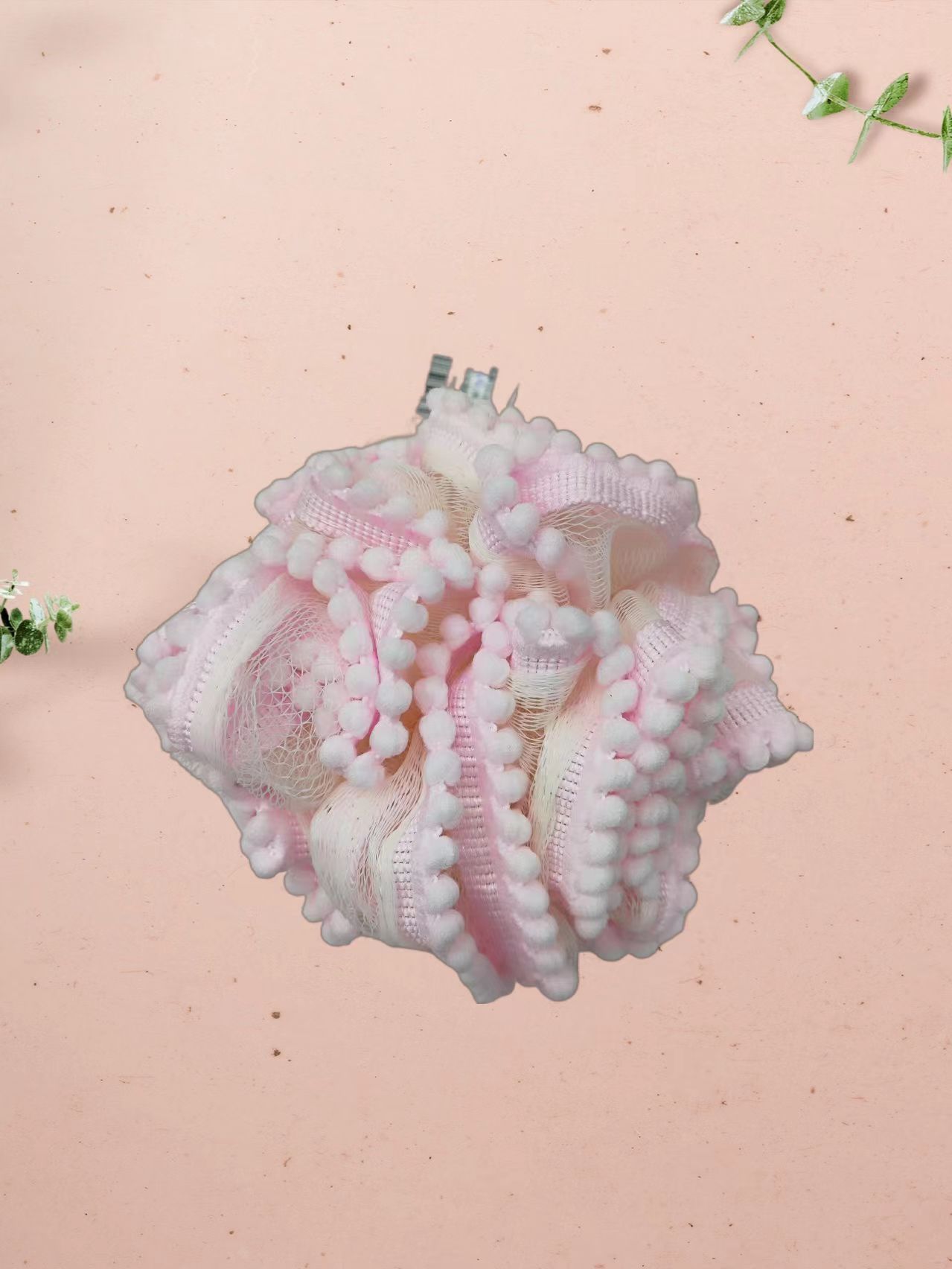 Color-blocking multi-color bath balls, high appearance level, large size, no scattering of bath flowers, super soft scrubbing and foaming bath balls, bathing god pic 3