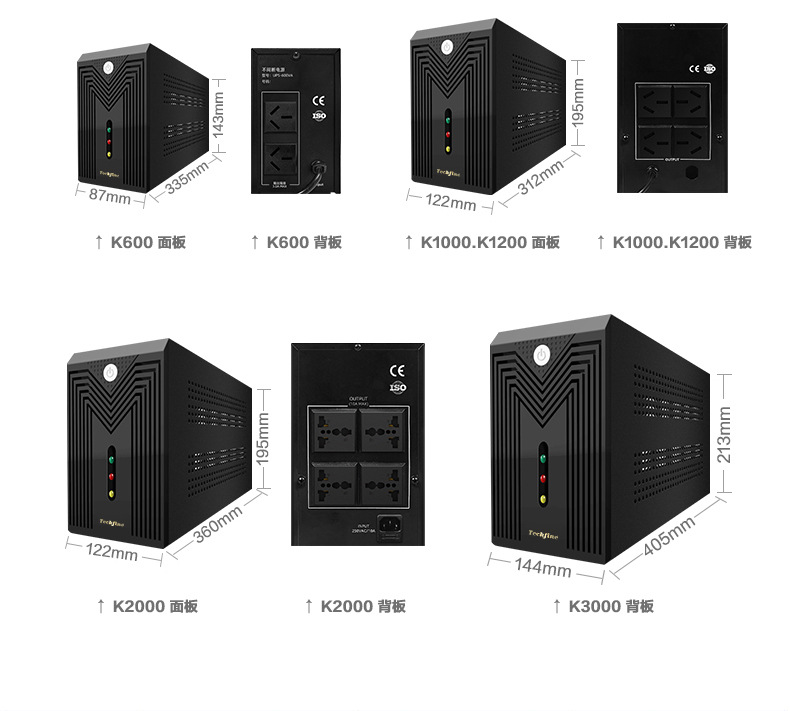 Monitor the 600va/360w emergency backup ups uninterruptible power supply for computer servers pic 11