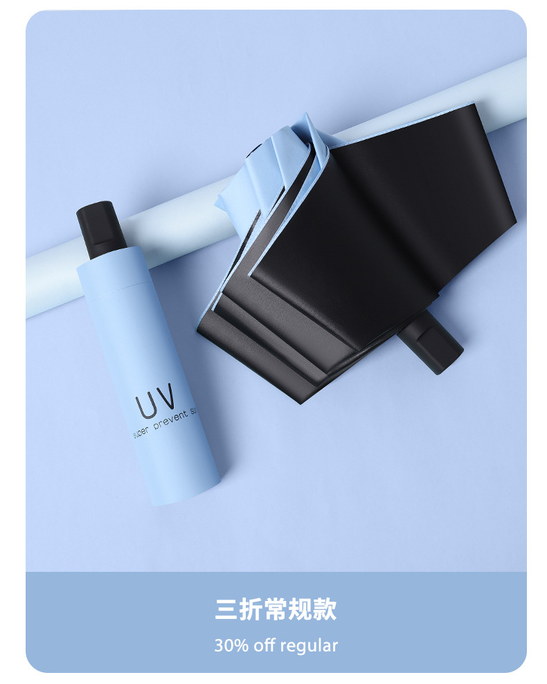 Bulk wholesale of fully automatic umbrellas, all-weather and all-weather sunshades, folding sun protection umbrellas, LOGO gifts, advertising umbrellas pic 18