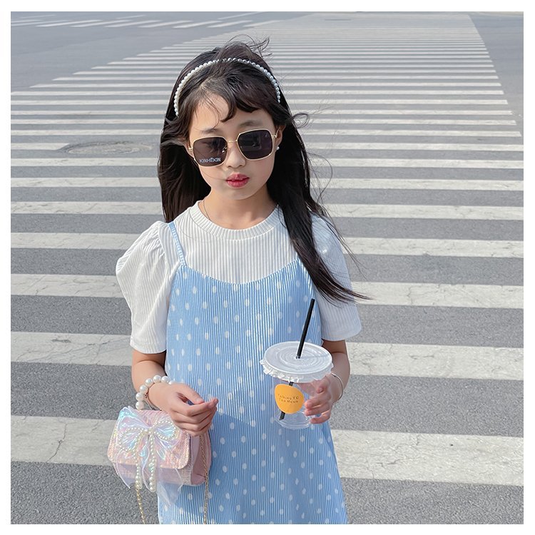 可爱女童斜挎包小香风时尚儿童手提斜背包包公主淑女珍珠包单肩包详情63