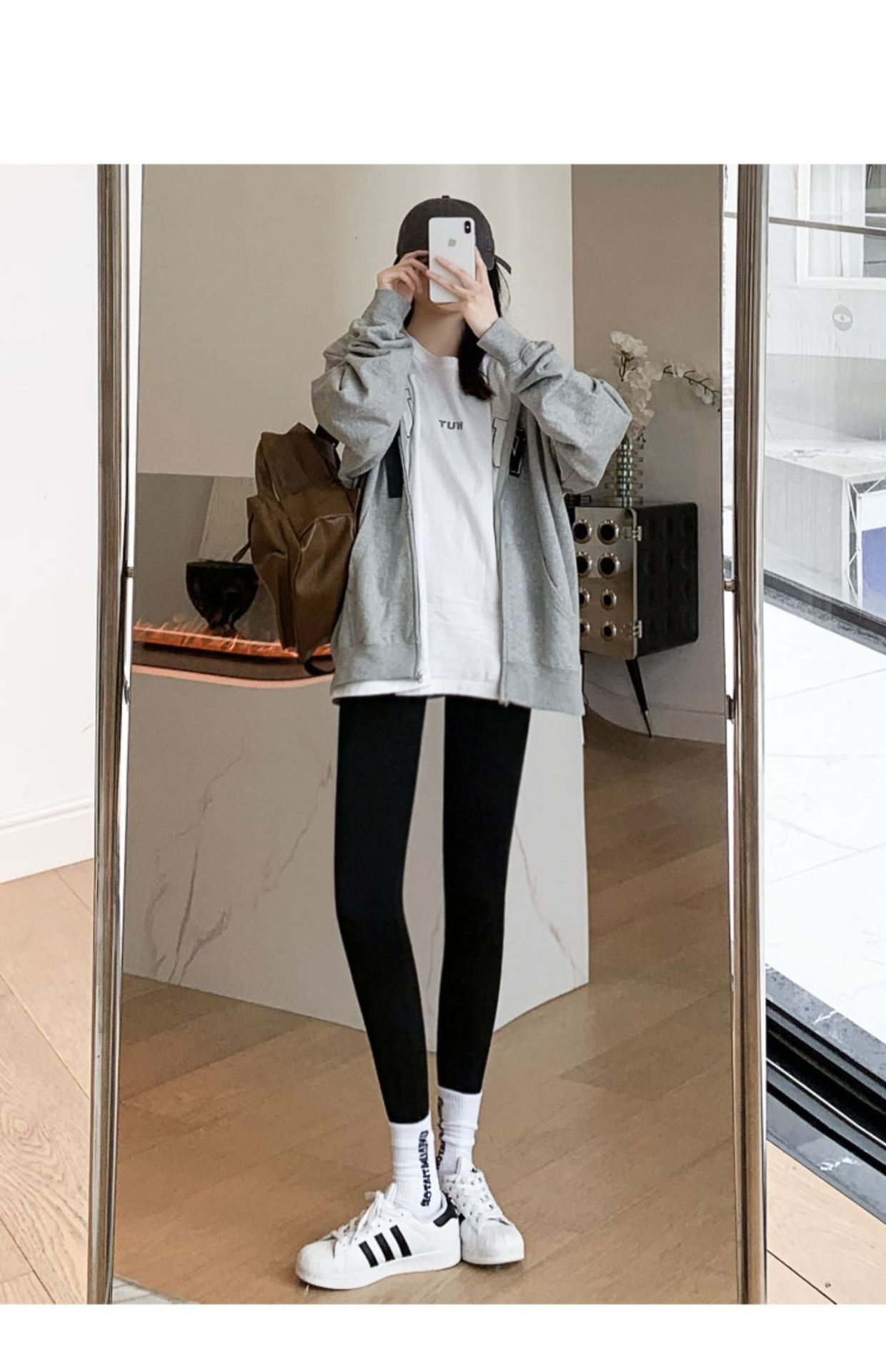 秋冬鲨鱼裤紧身高腰收腹提臀芭比裤黑色外穿瑜伽加绒打底裤女批发详情35