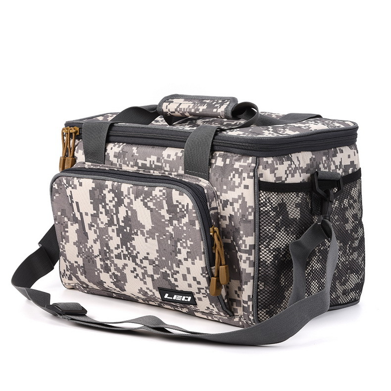 27748 LEO [Square Lure Crossbody Bag] Oxford Cloth Outdoor Fishing Gear Accessories Hard Bait Bag for Cross-border export pic 15