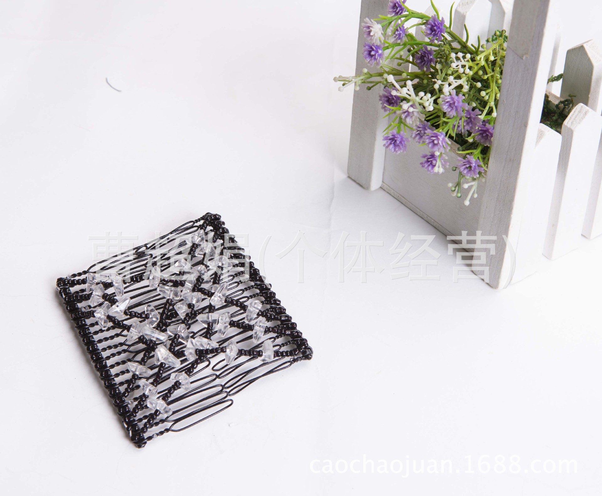 New magic beaded hair accessories, hair combs, hair perches, hair clips, headwear, hair combs, wholesale 2-yuan store supply, factory direct pic 9
