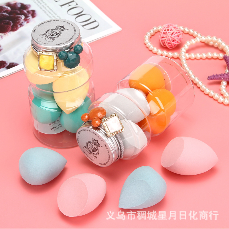 4 Li Jiaqi beauty eggs, no-powder makeup sponges, powder puffs, makeup eggs, gourd cotton super soft tool balls pic 6