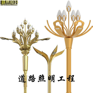 太阳能路灯厂一体化户外防水锂电LED太阳能灯批发 市电工程路灯杆详情1
