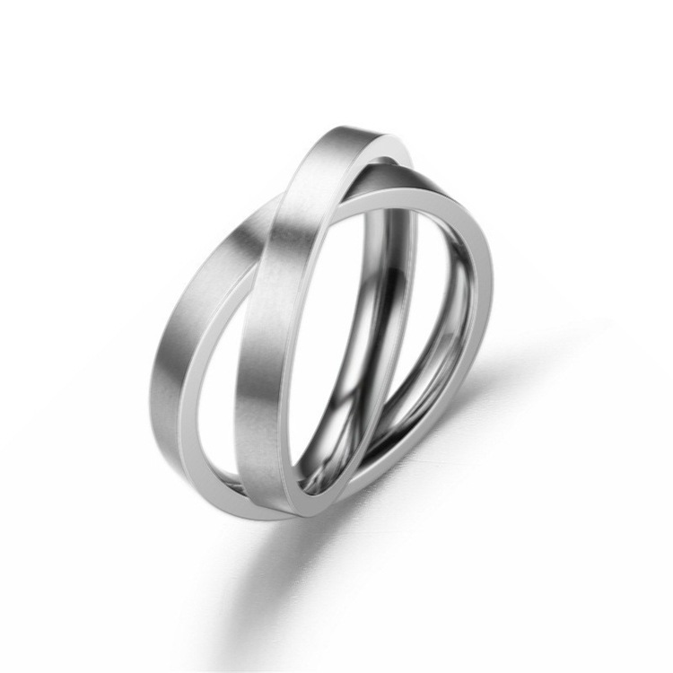 Cross-border Amazon bestseller titanium steel rotating ring, star and moon stress-relieving and anti-anxiety ring, European and American accessories/Chinese trend products pic 46