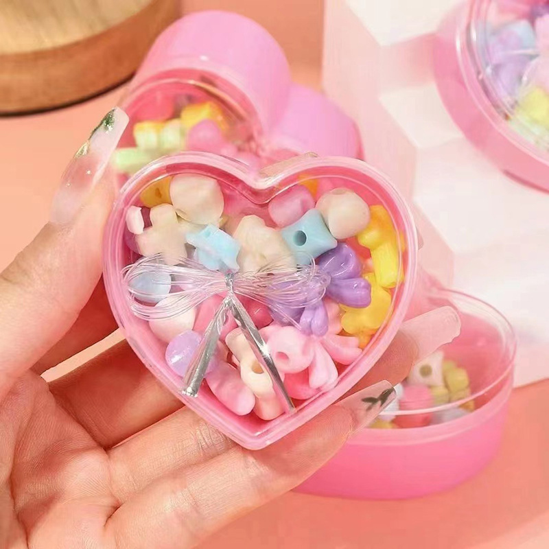 儿童趣味串珠套装小女孩diy串串珠玩具饰品配珠节日礼物批发详情6