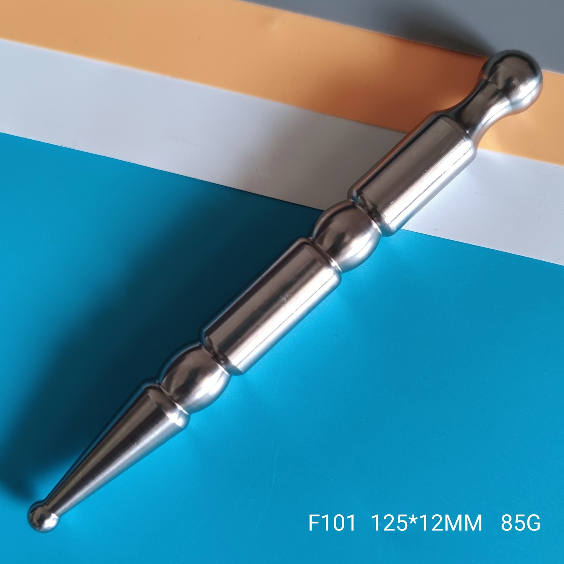 不锈钢面部按摩笔 全身穴位疏通拨筋棒 点穴经络棒 不锈钢按摩   棒详情7