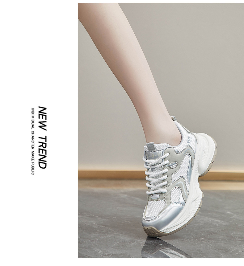 ins韩版新款老爹鞋女2024秋季学生跑步运动厚底增高休闲街拍Y5503详情25