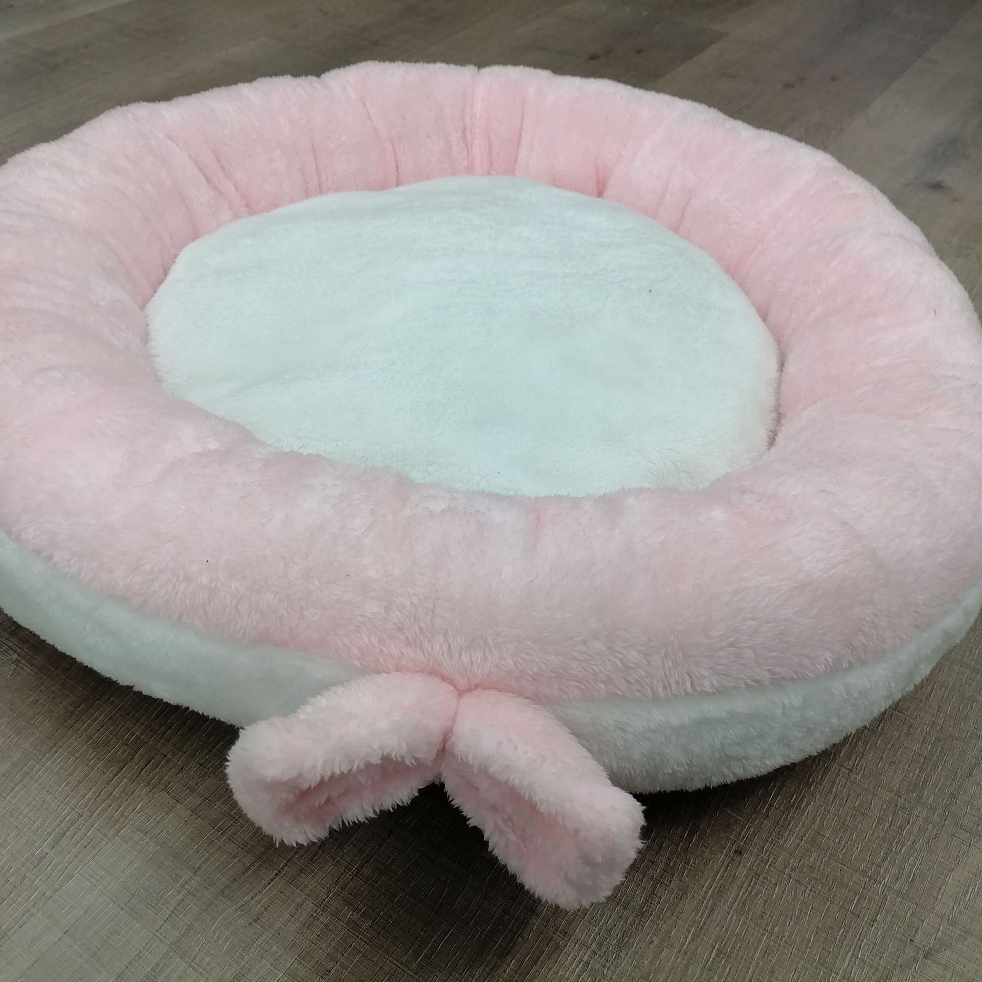 冬季保暖圆窝狗窝猫窝蝴蝶结宠物窝宠物用品详情3