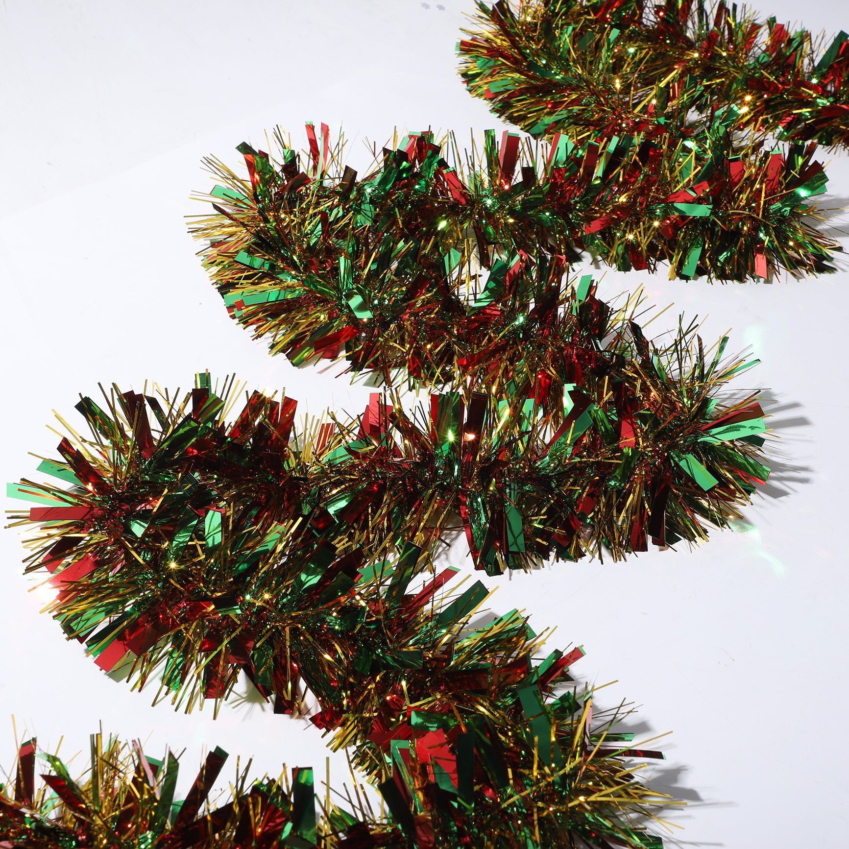 Christmas decorative strips, embossed wool strips, ribbons, rubia foam, Christmas decorative items, wedding supplies, three-color foam pic 6