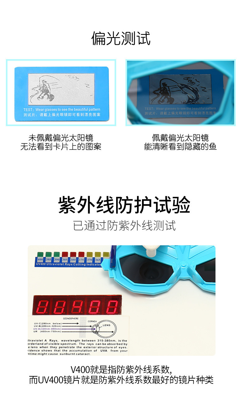 新款卡通奥特曼凹造型男宝宝造型防晒墨镜时尚儿童太阳镜批发3741详情1