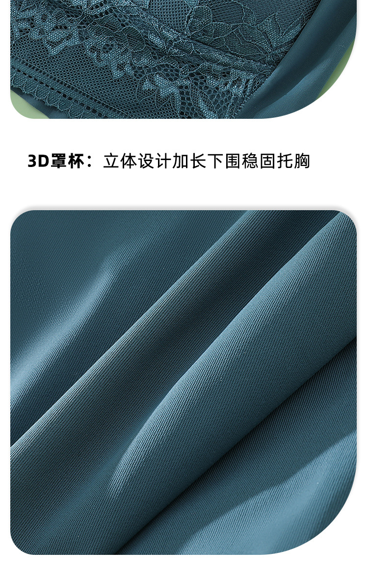 Direct sales from the manufacturer of the 2022 new large-sized latex beauty back bra without underwire, gathering fat mm200 pounds bra pic 20