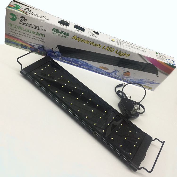 Baojie Aquarium LED Fish Tank Light, Risheng Ultra-thin retractable low-power RS-F white and blue light manufacturer wholesale pic 20
