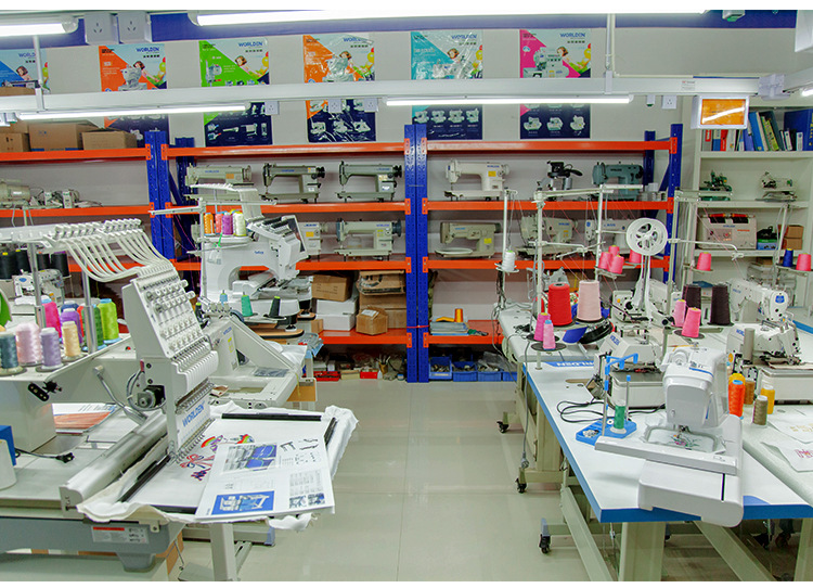 1377D computerized direct drive button sewing machine, industrial sewing machine, Cross Button sewing Machine, one-word and two-word garment button sewing machine pic 10