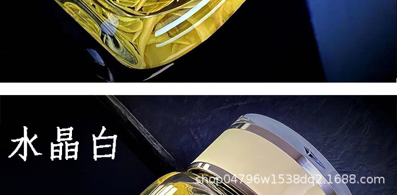The new thickened heat-resistant glass cup, portable tea-water separation glass cup, compact and suitable for both men and women, large-capacity dwen Dwen cup pic 36