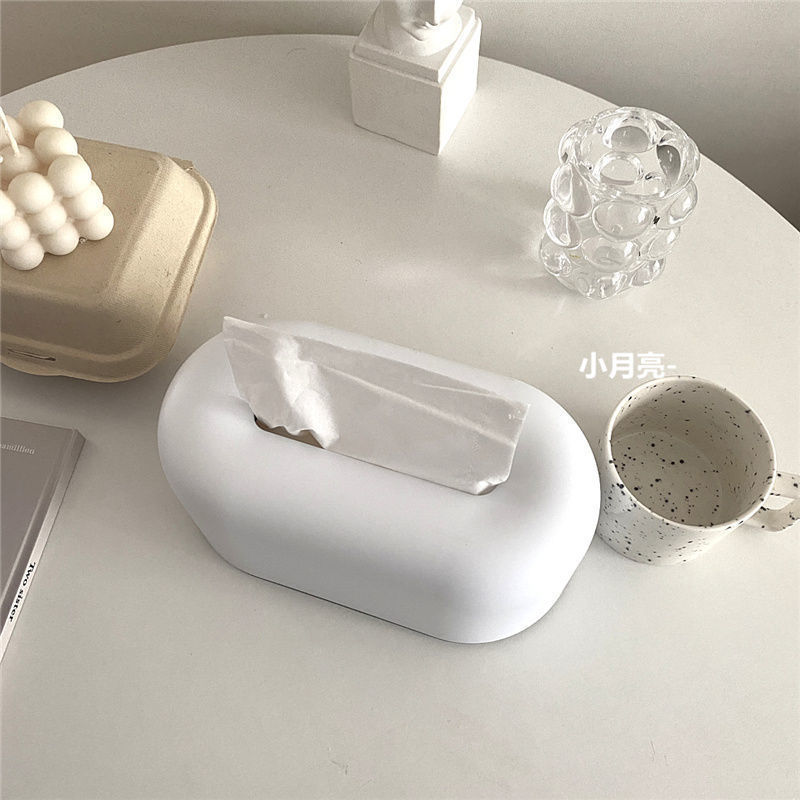 ins韩国风简约北欧风纸巾盒抽纸盒餐巾纸盒客厅卧室桌面收纳整理详情4
