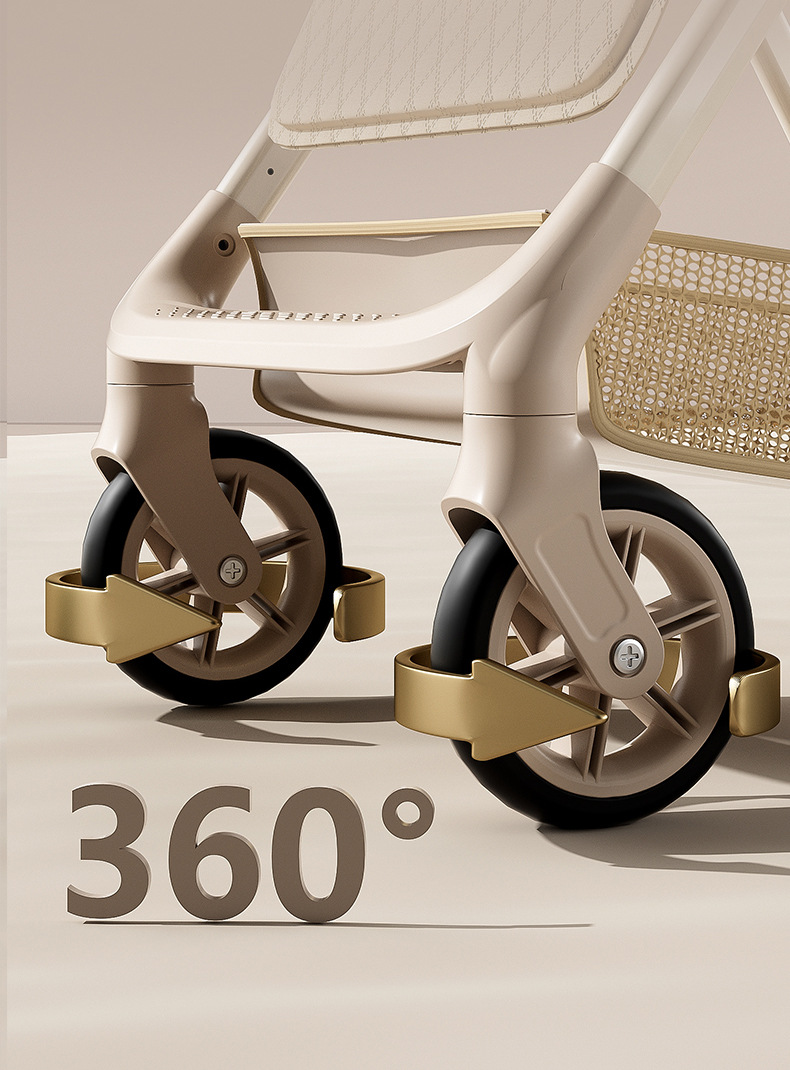 跨境婴儿手推车高景观遛娃神器便携式可坐可躺可折叠儿童口袋车详情29