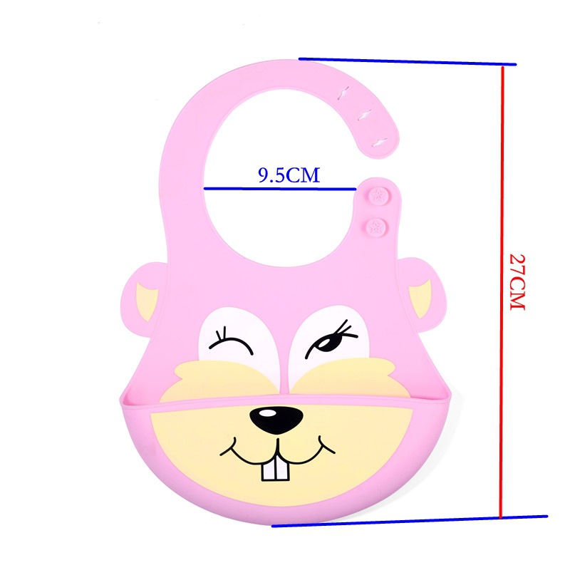 Foshan Source Factory customizes food-grade baby silicone bibs, saliva wipes and creative cartoon baby food bags pic 8