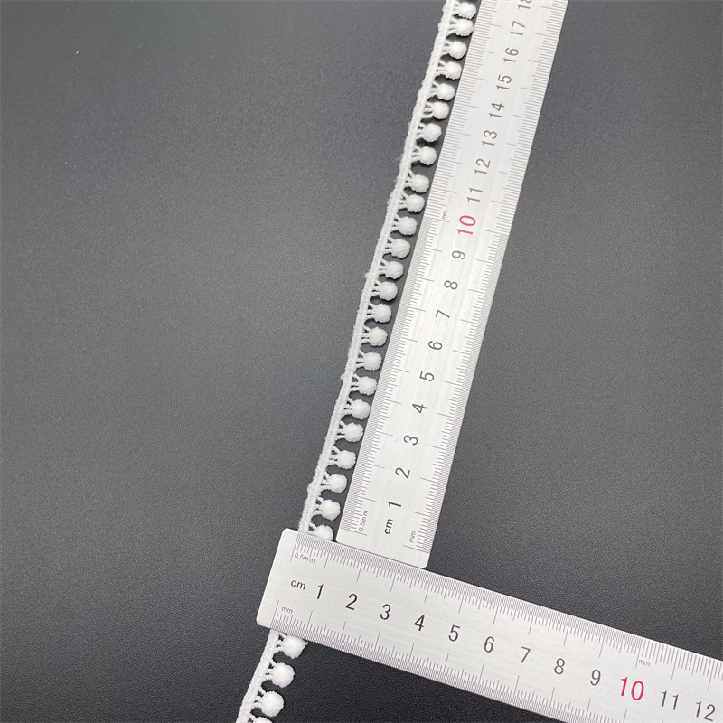 New Lolita embroidery water-soluble lace, milk silk single-sided small flower wave lace, lace with barcode pic 86