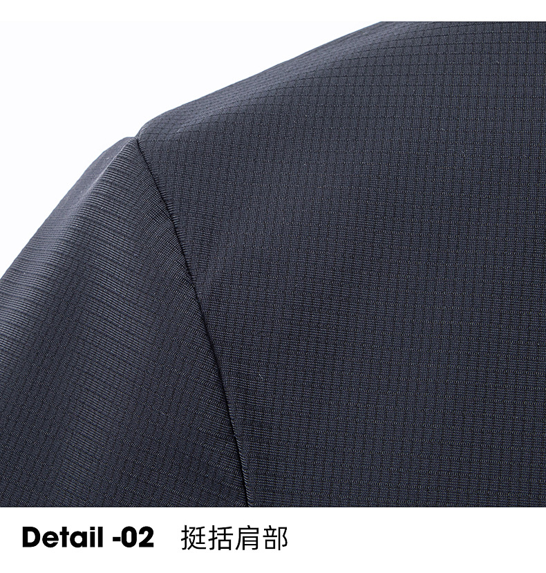 【抖音同款】免烫冰丝西服装夏季外套超薄款高弹力男士防晒服正装详情22