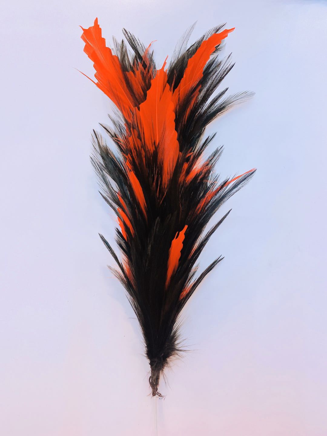 Factory clearance sale of feather wire flower diy clothing, props, hats, accessories, 30cm colorful feather corsages pic 21