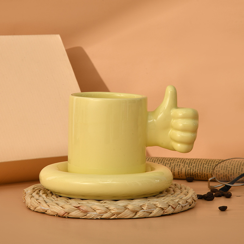 纯色王者杯陶瓷马克杯咖啡牛奶杯礼品杯子创意礼品陶瓷杯厂家批发详情12