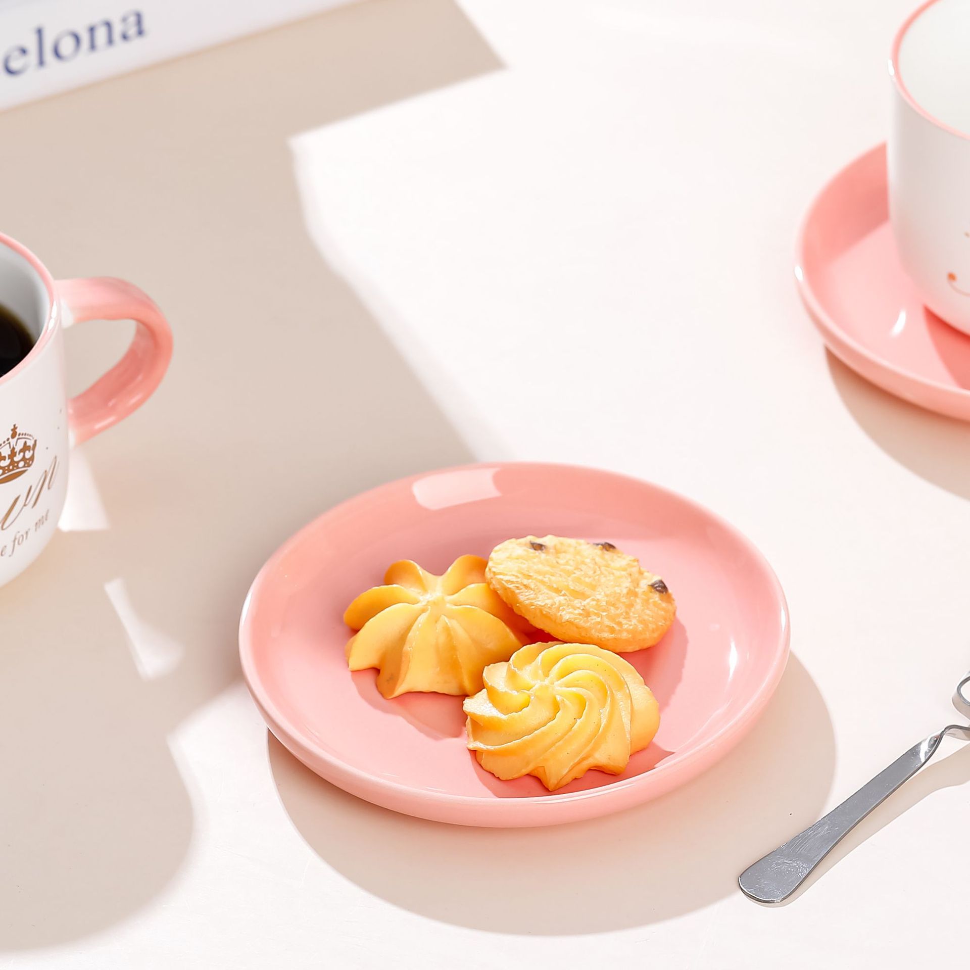 创意个性咖啡杯陶瓷杯耐高温杯碟带勺牛奶杯办公室水杯详情9