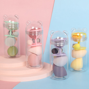 Heart-shaped beauty egg, beauty egg heart-shaped non-sticking powder set, cute water drop wholesale, individual packaging, genuine, super soft pic 9