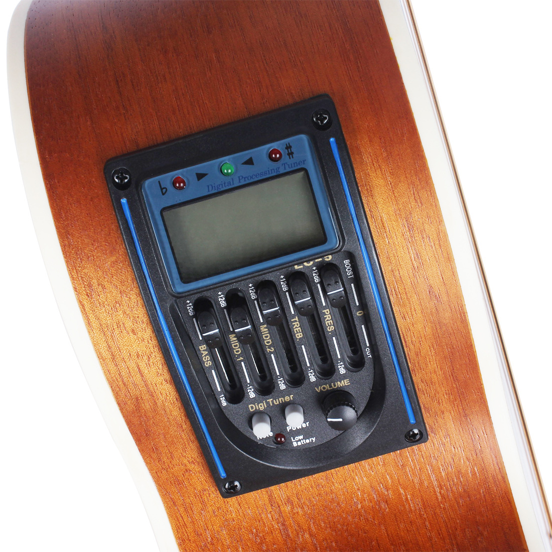 Wholesale IRIN 40-inch electric box acoustic guitars, full Sabri electric box corner guitars, EQ guitars, electric acoustic guitars pic 9