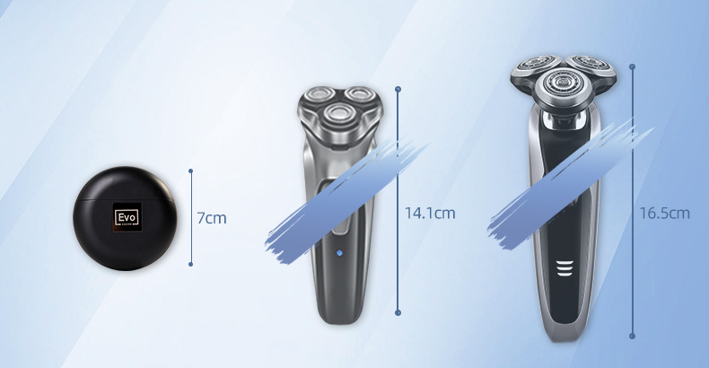EVO Shaver 2.0 Electric Portable washable Shaver USB charging essential for business trips pic 8