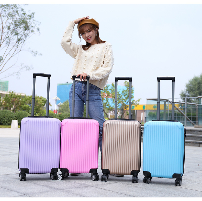 批发礼品拉杆箱20寸儿童行李箱可印logo密码登机旅行箱万向轮皮箱详情2