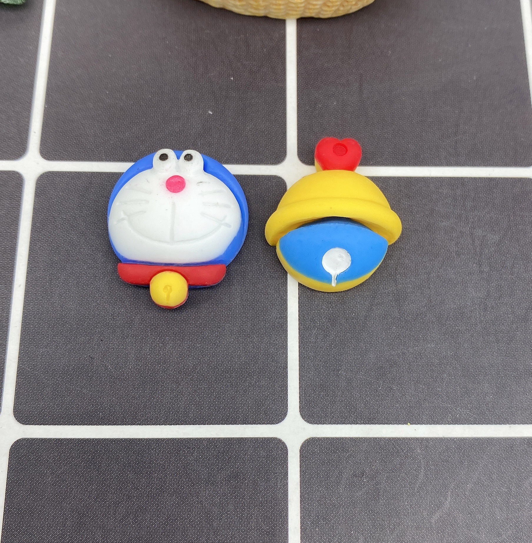 树脂配件饰品帽子贴片史莱姆内放DIY日韩风哑光笑脸厂家直销详情66