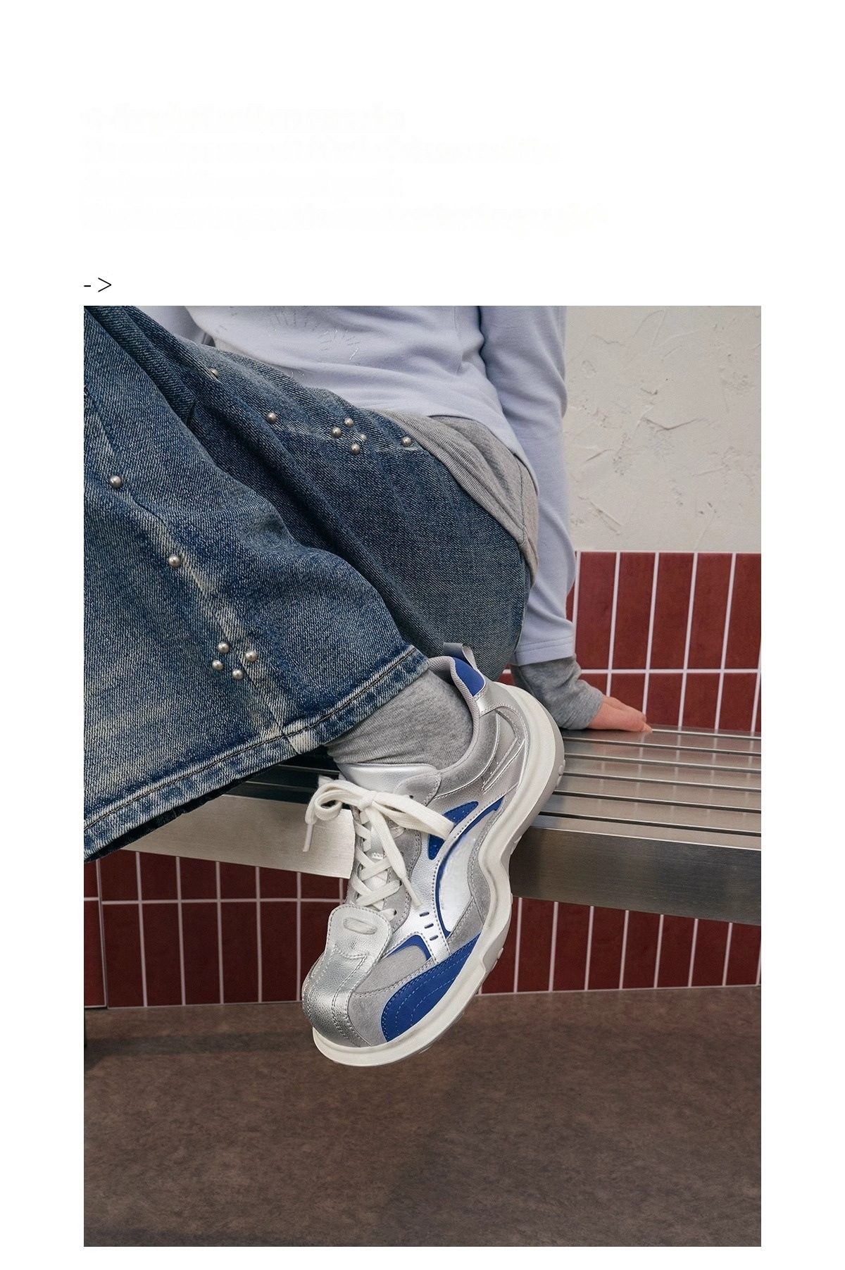 马速主义2025新款小众设计ins潮萌爪鞋女春厚底运动鞋休闲大头鞋详情20