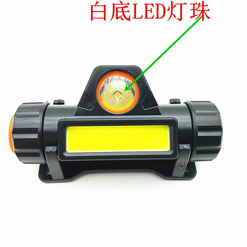 Lone Wolf Outdoor Adventure USB Charging head-mounted headlamp COB side lamp with Magnet 101 lithium battery long power strong light illumination Other outdoor products pic 2
