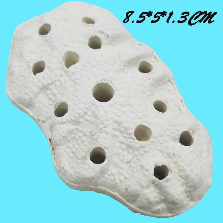 Wholesale of various plastic aquatic plant bases, ceramic black and white resin bases, Baojie Aquarium equipment pic 32