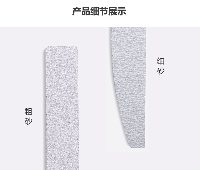 Sponge sandpaper, sanding strips, sandpaper files, double-sided nail files, nail polish sanding strips, shanilak pic 3