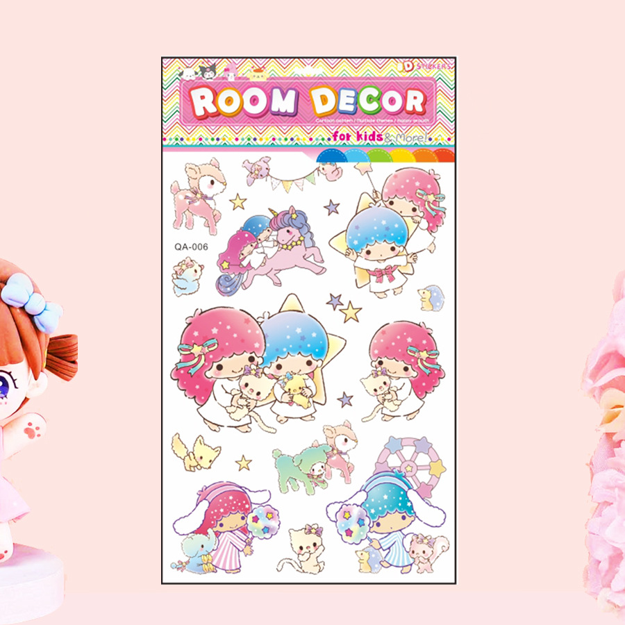 2024新款3D立体卧室客厅玻璃瓷砖装饰贴纸PVC卡通创意层层贴详情4