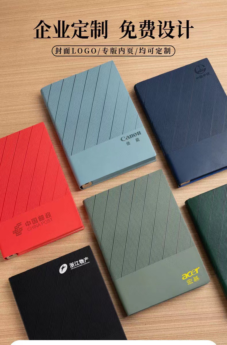 Customized a5 notebook gift box set, high appearance level, business office meeting notebook as a souvenir, can be printed with Llogo pic 3