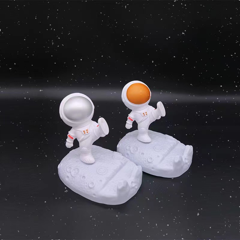 新款太空人宇航员手机支架支撑架可爱汽车摆件桌面手机座厂家直销详情4